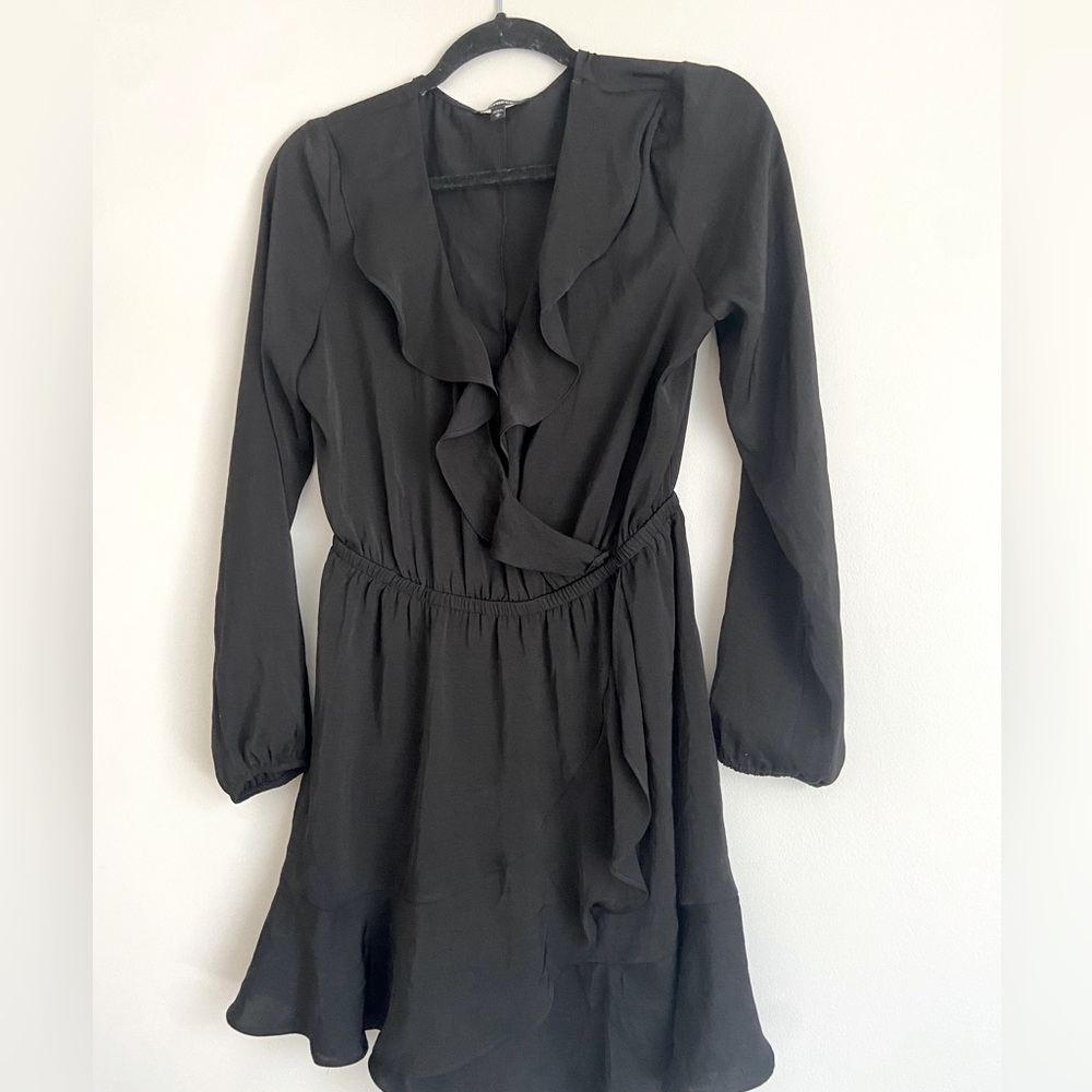 Express Ruffle wrap dress